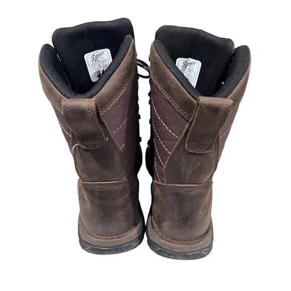 Danner Pronghorn 8” Brown Leather Hunting Boots Mens Size 12 D Waterproof Vibram - Picture 8 of 12